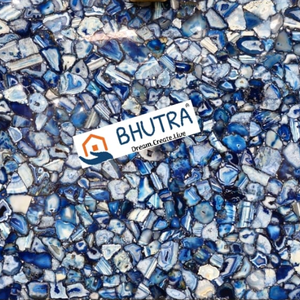 Produit Panneaux muraux et planches en pierre d'agate bleue - Product Image 1