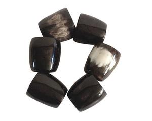 Servilleteros de Cuerno de Búfalo, Porta Servilletas Redondos para Hoteles de Lujo, Restaurantes y Mesas de Boda, Alta Calidad - Product Image 3