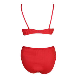 Ensemble soutien-gorge et culotte pour femme - Rouge - Product Image 2