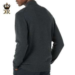 Sweat-shirts de nouvelle conception avec logo personnalisé imprimé, personnalisation, 100 % coton, vêtements décontractés, confortables, sweat-shirts pour hommes, fermeture éclair quart - Product Image 2