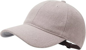 Automne hiver amoureux unisexe hommes femmes couleur unie réglable Strapback papa chapeau personnalisé laine casquette de Baseball - Product Image 5