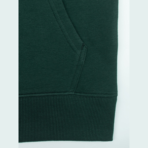 Sweat à capuche zippé pour homme, coupe classique, 100% coton, tissu personnalisé, logo personnalisé, hiver, écologique, respirant, streetwear, fournisseur OEM en gros - Product Image 4