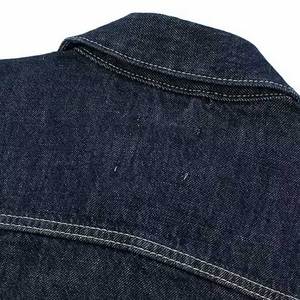 High Quality Custom Made OEM Blue Women's Knitted Cotton Long Jean <b>Jacket</b> with Custom Logo Wholesale Suppliers - Product Image 5