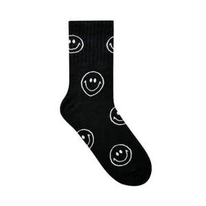 ODM JZVINA Factory Funny Smile Crew calcetines personalizados Casual Daily Shoe Wear para hombres mujeres algodón estilo Casual al por mayor - Product Image 2
