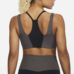 Dear 2024 Private Label <b>White</b> Gym Custom High Quality Cross Back Halter Yoga Fitness Backless High Impact 2024 Women <b>Sports</b> <b>Bra</b> - Product Image 2