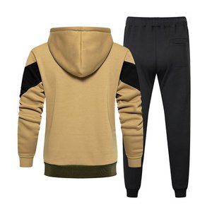 Ensemble de survêtements 2 pièces pour hommes Ensemble de survêtements pour hommes Survêtement de course pour hommes Tenues 2 pièces décontractées à manches longues - Product Image 2
