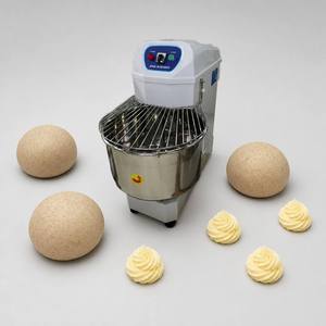 Machine à pétrir la pâte à pizza professionnelle, pétrin spiral commercial avec bol fixe - Product Image 3