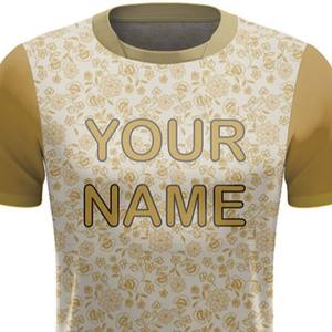 Maillot de football léger pour homme 100 % polyester respirant antibactérien à manches courtes avec logo personnalisé sur le devant – Prix de gros - Product Image 4