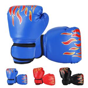 Gants de boxe en cuir pour enfants, 1 paire, gants de boxe, entraînement, entraînement, entraînement, combat, gants de gymnastique, protecteur des mains - Product Image 4