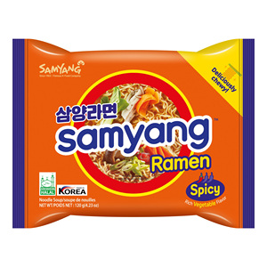 Samyang Ramen extra épicé 120 g (1 paquet) nouilles coréennes. - Product Image 2