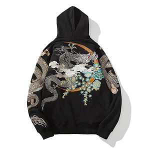 Sudadera con Capucha para Hombre, Nueva Colección, Personalizable al por Mayor, Diseño Moderno, Color Sólido, Bordado, Impresión Puff, Tela de Felpa - Product Image 6