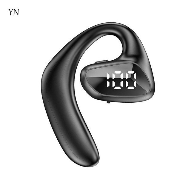 YN Fashion Power Display Wireless BT Earphone Decoration Earphone Headset