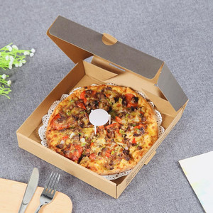 Caja de Pizza de Comida Rápida al por Mayor, Nuevo Estilo, Calidad Premium, Cartón Corrugado, Diseño Gratuito, Papel para Hornear para Llevar, de Vietnam - Product Image 3
