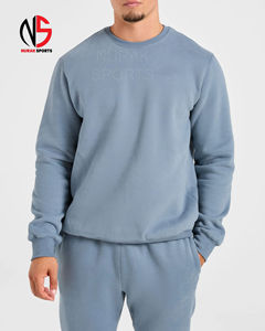 Conjunto Deportivo de Algodón Grueso Personalizado para Hombre, Sudadera con Capucha de Felpa, Pantalones Deportivos, Traje para Correr, Corte Ajustado, Ropa Deportiva de Alta Calidad en 2026 - Product Image 5