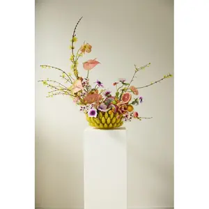 Bol en céramique de designer haut de gamme, décoration de table de luxe, accent minimaliste, tendance contemporaine, style américain, passe au lave-vaisselle - Product Image 4