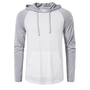 Hombres Gimnasio Entrenamiento Activo Manga Larga Jersey Ligero Sudadera con capucha polar Casual Sudaderas con capucha - Product Image 1