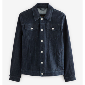 Premium <b>Men</b> <b>Denim</b> <b>Jacket</b> Makers Distressed Casual Outerwear Suppliers Fashion Wear Vendors Wholesale Clothing Manufacturers - Product Image 2