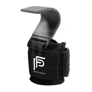 Vente en gros de crochets d'haltérophilie imperméables en néoprène de haute qualité avec logo personnalisé produit de sécurité de fitness - Product Image 4