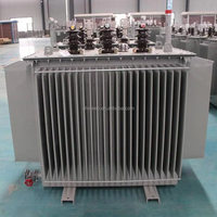 Transformateur triphasé immergé dans l'huile 1500 kVA, transformateur de distribution électrique, sous-station 20 kV, haute efficacité 0,98, garantie 3 ans