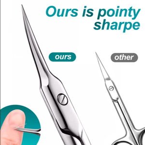 Tijeras para Cutículas de Acero Inoxidable de Alta Calidad, Personalizadas, Profesionales, Mejor Vendedor, al por Mayor, Marca Nghia - Product Image 4