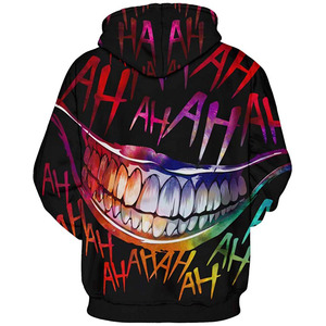 Sudadera con Capucha y Cremallera para Hombre, Estampado Completo en 3D por Sublimación, Otoño, Venta al por Mayor, Corte Regular, Informal, de Algodón, Personalizable con Diseño Gráfico OEM - Product Image 5