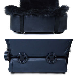 Housse de siège de voiture en fourrure moelleuse, peau de mouton de Nouvelle-Zélande, laine d'agneau, fourrure animale originale, coussins de siège de voiture - Product Image 4