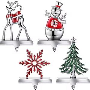 Soporte de calcetín de Metal hecho a mano para exhibición de Navidad Colgador de vacaciones único para Arreglo festivo de calcetín - Product Image 2