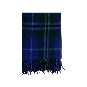 Manta de lana azul Douglas suave de nuevo diseño de la mejor calidad del fabricante indio - Product Image 3