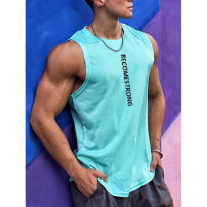 Camiseta sin mangas para hombre, informal, de verano, para gimnasio, cómoda, transpirable, elástica, para baloncesto, con capucha, estampado de letras en 3D - Product Image 6