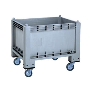 Carvel 1000x700x800mm boîte-palette en polypropylène avec roues, 285lt - Product Image 1