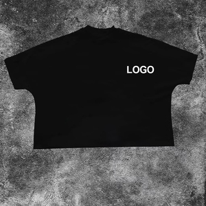 OEM Custom <b>Logo</b> High Quality Cotton Short Sleeve T-shirt Custom Unisex Blank Plain t Shirts Custom Plus Size Men's T-shirts - Product Image 2