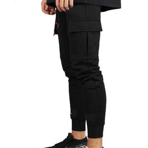 Pantalon de jogging pour homme en toile personnalisée de haute qualité, imperméable, respirant, lourd, pour l'extérieur - Product Image 4