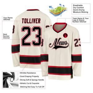 Maillots de hockey sur glace sublimés, uniformes de hockey sur glace professionnels - Product Image 6