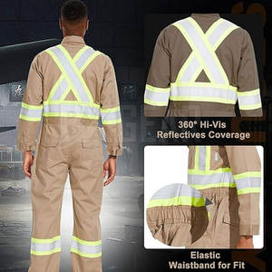 Personalizado Color Peso Ligero Cremallera Ropa DE TRABAJO Traje DE SEGURIDAD Venta al por mayor Precio bajo Ropa DE TRABAJO Traje de seguridad - Product Image 6