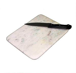 Accueil Planche à découper en bois d'acacia et marbre blanc pour fromage Blocs à découper personnalisés en gros blancs et bruns fabriqués en Inde - Product Image 1