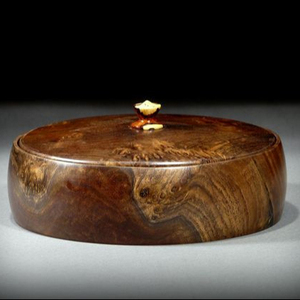 Hot Selling 2023 Wooden Chapati Box with <b>Lid</b> Eco-Friendly Non-Stick Exterior 20cm Diameter Casserole for Kitchen Restaurant Use - Product Image 2
