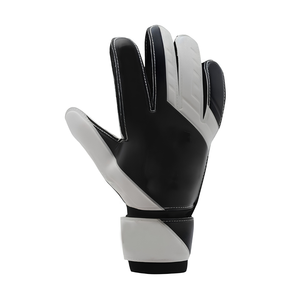Gants de gardien de but professionnels en PU à doigts entiers avec sangle de poignet réglable pour l'entraînement de football – Vente en gros OEM - Product Image 6