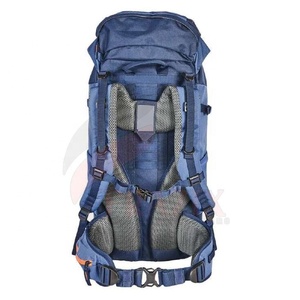 Sac à dos de sport grande capacité 75L résistant à l'eau avec compartiment à chaussures, logo personnalisé, idéal pour la randonnée en montagne - Vente en gros - Product Image 1