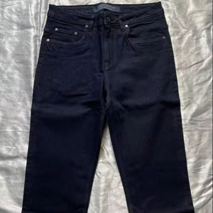 Jeans en denim imperméable de qualité supérieure pour hommes, vêtements de rue respirants avec décoration brodée, style High Street pour le printemps - Product Image 1