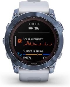 Fenix 7X zaffiro solare, Smartwatch avventura, w/capacità di ricarica solare, robusto orologio GPS all'aperto, Touchscreen - Product Image 2