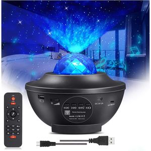 Galaxy Star proiettore luce notturna Bluetooth altoparlante LED camera decorazione telecomando per cellulare universale - Product Image 1