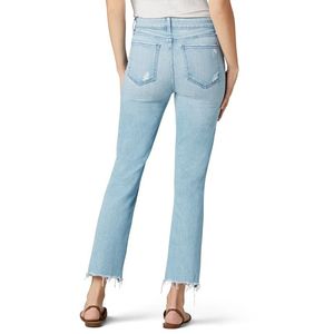 Jeans da Donna Joe's in Denim Blu Chiaro con Orlo Grezzo, Taglio Corto, Taglia 31, Traspiranti e Lavabili, Stile Cargo con Strappi - Product Image 2