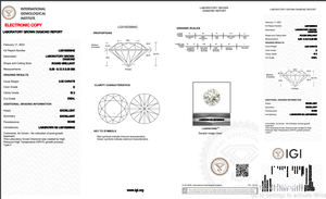 D couleur SI2, taille de clarté 2,02 ct, diamant poli, forme ronde, bijoux en diamant HPHT-CVD, diamant en vrac - Product Image 5