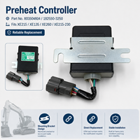 182550-3250 803504604 Controlador de Precalentamiento OEM para Excavadora XE215/XE135/XE260, Relé Temporizador de Bujía de Incandescencia 24V, Repuesto