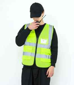 เสื้อกั๊กนิรภัย2025สะท้อนแสงสำหรับผู้ชายเสื้อผ้าแบบปรับแต่งได้ - Product Image 2