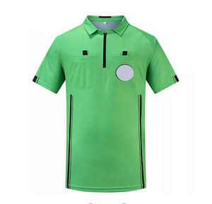 Camiseta de árbitro de fútbol, camiseta de manga corta, sublimación - Product Image 4