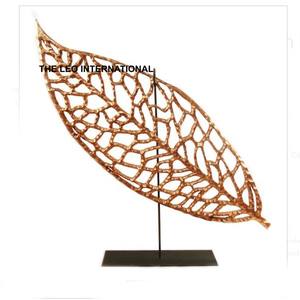 Esculturas modernas de aspecto de asta de forma única de Metal de aluminio de India estilo elegante decorativo de lujo para el hogar - Product Image 2