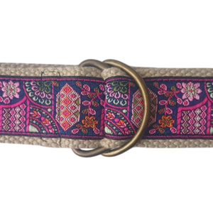 KVR Multi Colorful Choice Fashion Trend Canvas <b>Strap</b> Webbing Jacquard Fashion Belt with Double D-Ring <b>Buckle</b> - Product Image 6