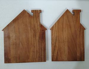 Tabla de Cortar de Madera con Forma de Casa, Tabla de Cortar de Madera de Alta Calidad para Cocina - Product Image 4