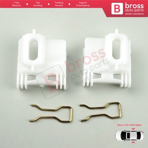 ชุดซ่อมคลิปปรับกระจกไฟฟ้า BWR842+BWR852 ด้านหลังซ้ายขวา สำหรับรถยนต์ลิเบอร์ตี้ KJ ปี 2002-2007 - Product Image 5